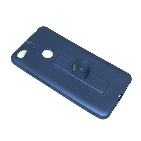 Capa De Silicone Motomo Con Anillo De Dedo Para Xiaomi Redmi Note 5a Azul